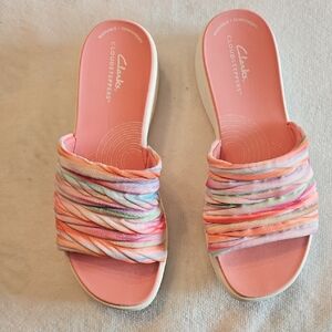 Clarks Women's Pastel Slide Sandals